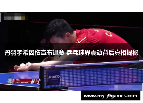 丹羽孝希因伤宣布退赛 乒乓球界震动背后真相揭秘